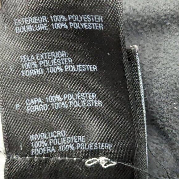 The North Face Jacket Men’s Windwall Sueded Fleece Full Zip Size L Gray - Picture 15 of 16